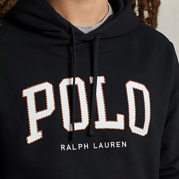 NEW Polo Ralph Lauren Hoodie Black | Big POLO Logo | Unisex | NWT - Picture 6 of 8